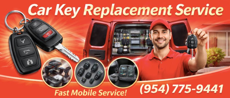 Car Key Replacement Service in Cooper City FL